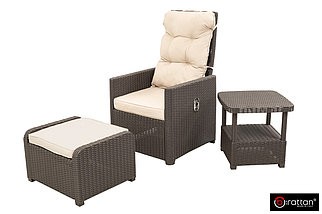 B:Rattan Комплект уличной мебели MANCHESTER OTTO SET 2, цвет венге