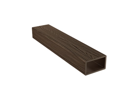 Holzhof, Чехия-Россия Ограждения ДПК holzhof woodstyle перило 71*41*1000мм, цв. коричневый