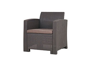 B:Rattan Кресло (2шт.) b:rattan Arizona, венге (2 подушки)