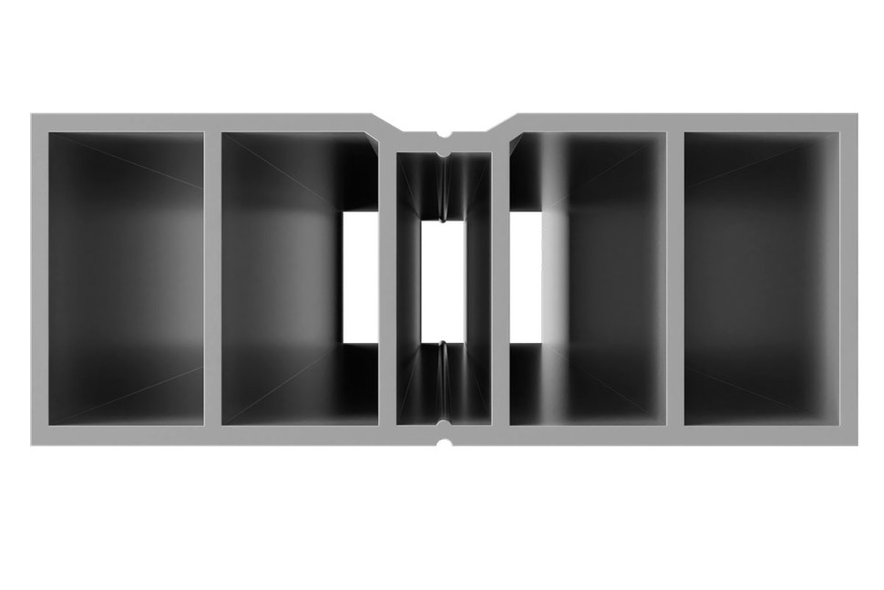 Лага алюминиевая HILST JOIST SLIM 50*20*4000 мм