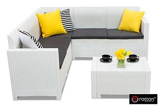 Bica, Италия Комплект мебели NEBRASKA CORNER Set (углов. диван, столик), белый