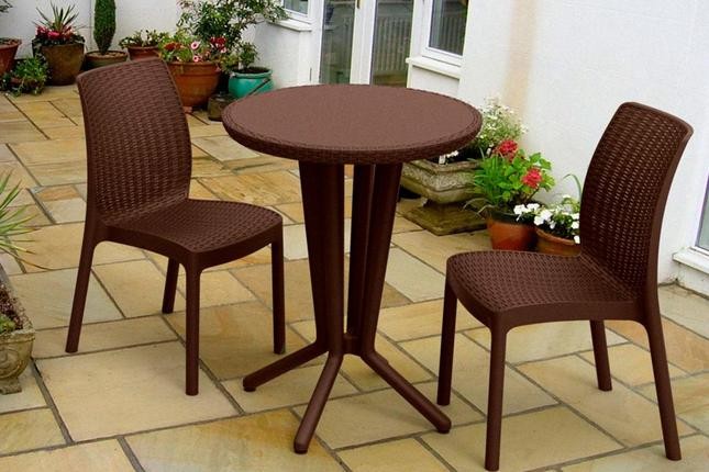 Keter, Европа Комплект мебели Bistro Set коричневый