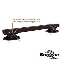 Комплектующие для террасной доски Bruggan. Лаги, опоры,клипсы для монтажа, уголки и плинтуса. Торцевые рейки