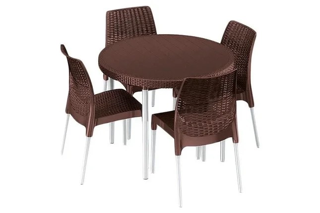 Keter, Европа Комплект мебели: Jersey set коричневый