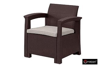 Bica, Италия Комплект мебели Rattan Comfort 4, венге