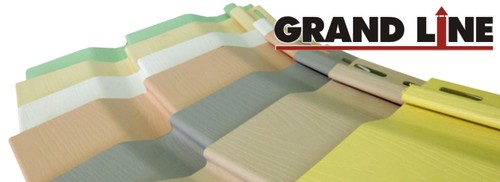 Виниловый сайдинг Grand Line D-4 slim.