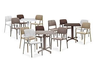 NARDI, Италия Стул Bora Bistrot, белый