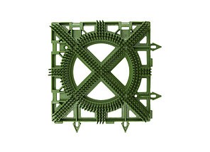 Модульное покрытие Ecoteck Snow для организации скатов и горок