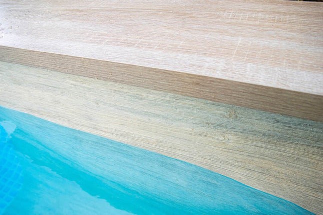 ПВХ лайнер для бассейна Haogenplast Larch Fresco