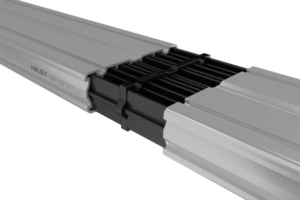 Пластиковый соединитель HILST Connect 3D для алюминиевой лаги Hilst Slim 60*20мм
