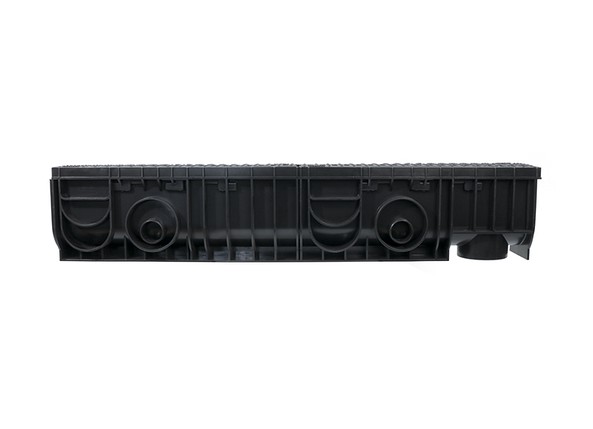 Лоток Ecoteck MEDIUM 100.175 h195 с решеткой пластиковой, кл. С250 (черный)