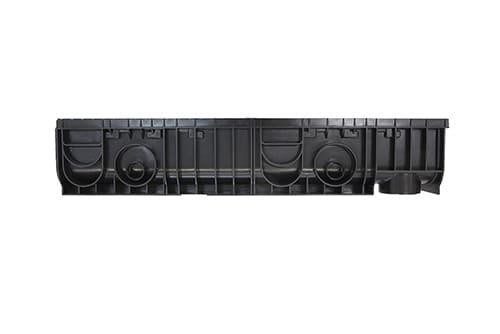 Лоток Ecoteck MEDIUM 100.175 h195 с решеткой пластиковой, металлик