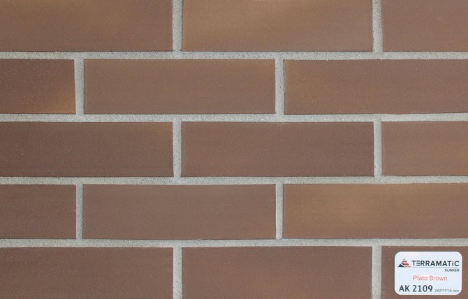 Клинкер плитка Plato Brown AK 2109