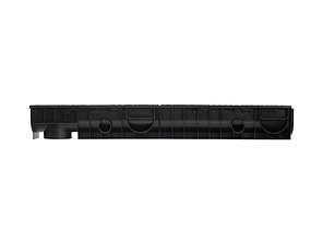 Лоток Ecoteck STANDART 100.125 h129 с решеткой 100 чугунной поперечной, кл. С250