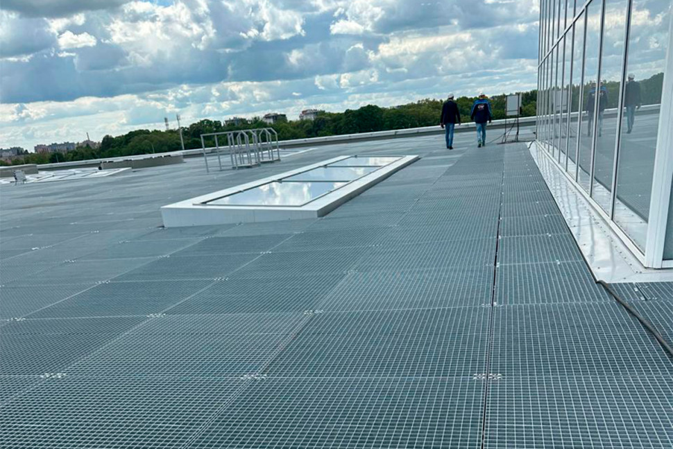 Прессованный решетчатый настил HILST Grid Panel