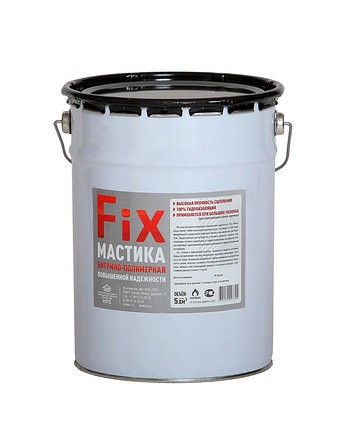 Мастика фиксер для мягкой кровли
