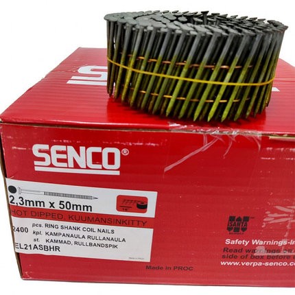 SENCO Барабанные гвозди 2.3х50 Ring HDG 2400 шт.
